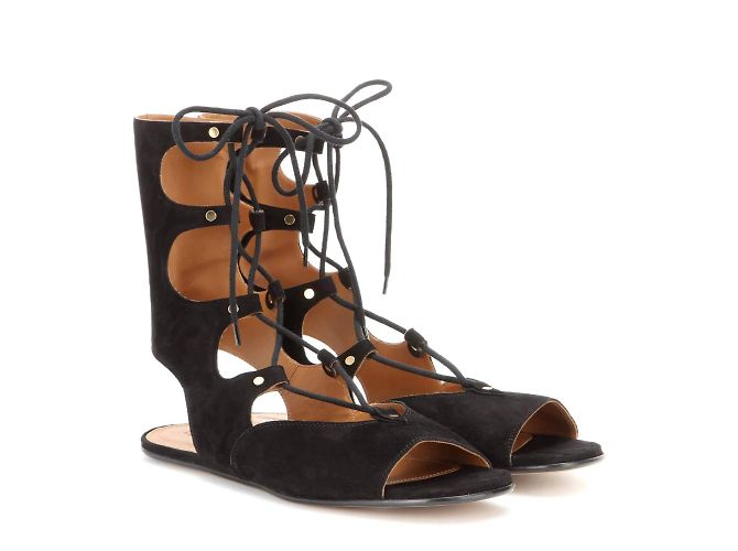 Chloé CHLOE Sandals T.EU 37.5 Suede