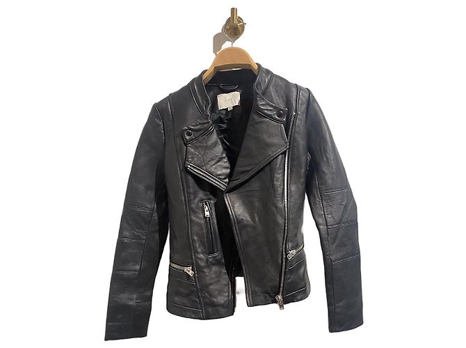 Jaquetas IRO T.FR 36 de couro Preto