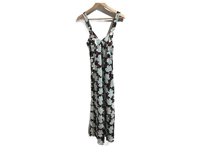 Off White Vestido OFF-WHITE T.IT 38 Viscose Multicor