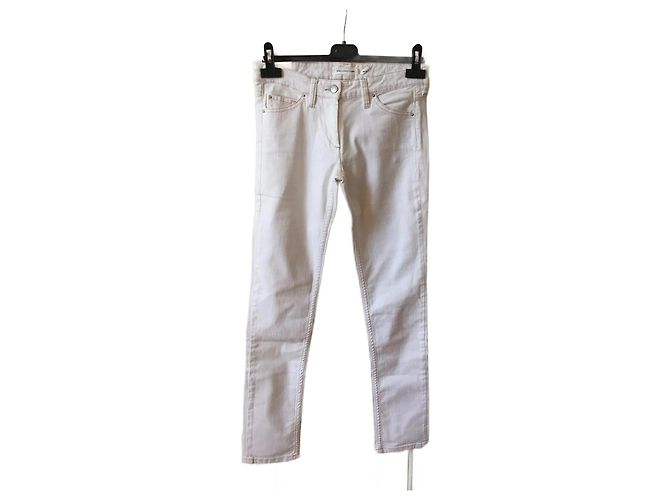 Jeans ISABEL MARANT ETOILE T.FR 38 Algodón Blanco