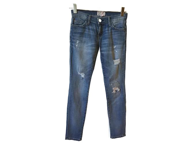 Current Elliott ACTUEL ELLIOTT Jeans T.fr 34 cotton Coton Bleu  ref.827115