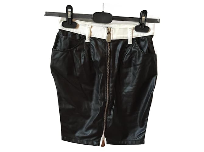 ALEXANDER MCQUEEN Faldas T.fr 34 Pantalones vaqueros Negro Juan  ref.827120