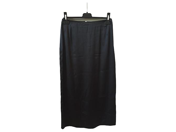 DOLCE & GABBANA  Skirts T.fr 36 silk Black  ref.827123