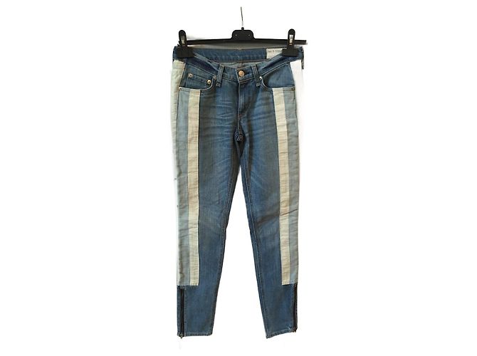 RAG & BONE Jeans T.US 24 Denim - Jeans Blu