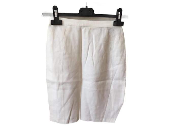 THIERRY MUGLER  Skirts T.International XS Synthetic White  ref.827127