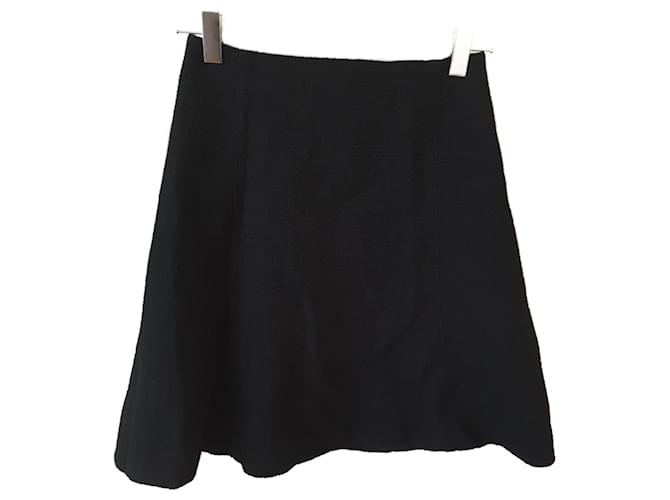 CARVEN  Skirts T.fr 38 WOOL Black  ref.827133