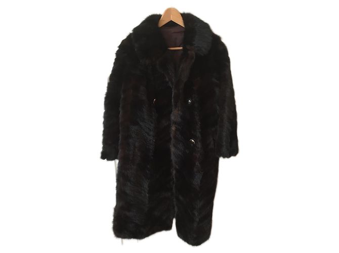 & Other Stories OTHER Coats T.FR 42 Fur Black
