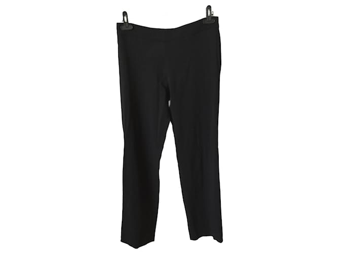 VALENTINO GARAVANI Pantalon T.fr 40 SYNTHÉTIQUE Noir  ref.827161