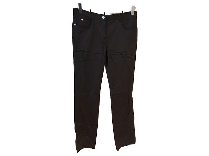 Chloé CHLOE Hose T.FR 40 Wolle Braun
