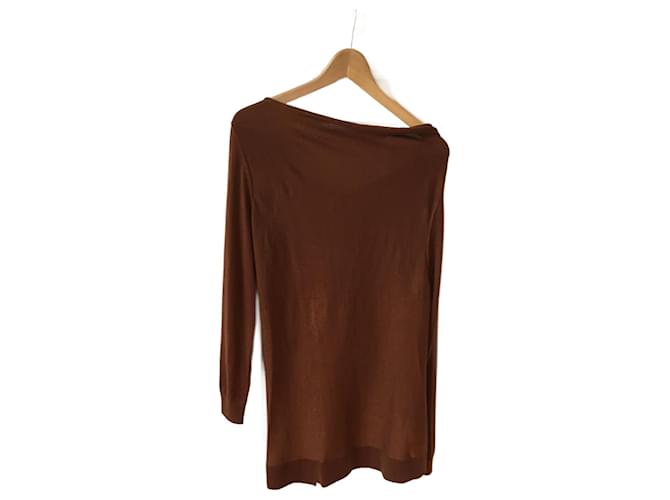 FENDI  Knitwear T.International S Synthetic Brown  ref.827164