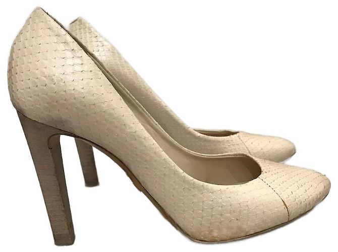 Chloé CHLOE Tacchi T.EU 36.5 Pelli esotiche Beige