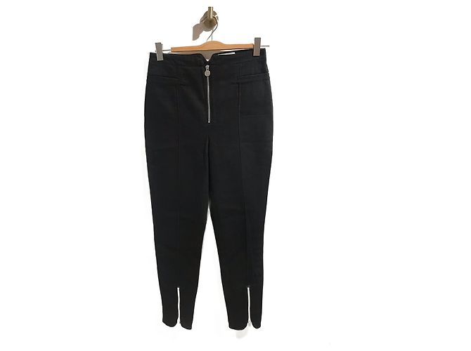 Jeans COURREGES T.FR 42 Algodón Negro 