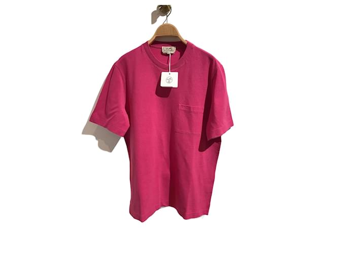 Hermès HERMES Oberteile T.Internationale XL-Baumwolle Pink  ref.827270