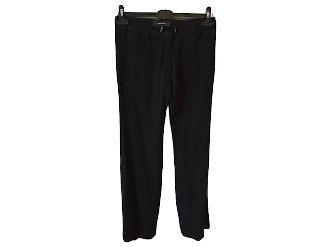 ISABEL MARANT Pantalon T.International M Viscose Noir  ref.827330