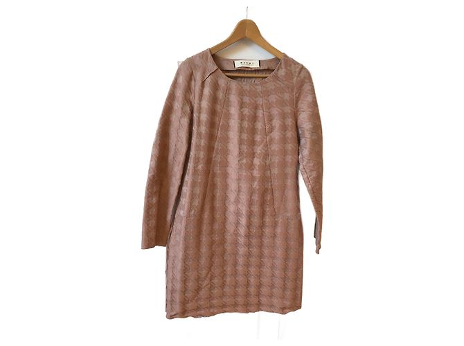 MARNI Vestidos T.Internacional M Algodón Rosa