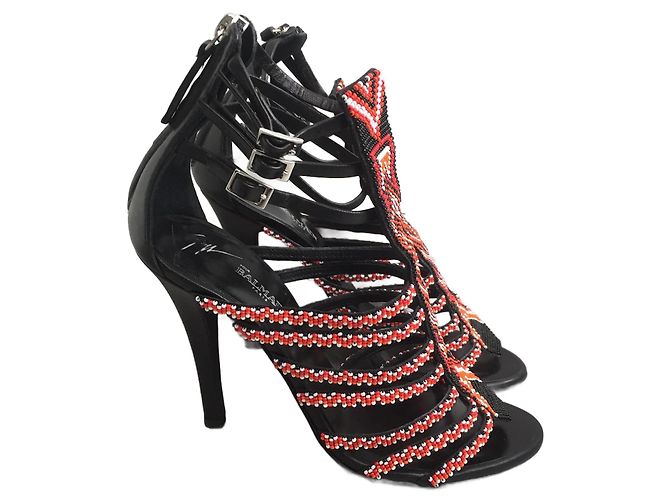 Sandali GIUSEPPE ZANOTTI T.EU 36 Pelle Nero