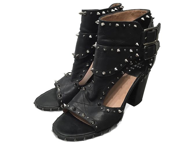 Sandali LAURENCE DACADE T.EU 37.5 Pelle Nero