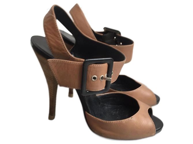 Sandali PIERRE HARDY T.EU 38 Pelle Cammello