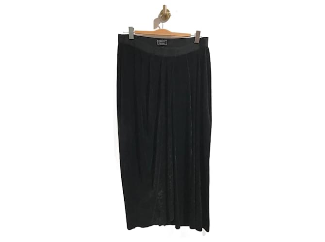 LANVIN  Skirts T.International XL Velvet Black  ref.827359