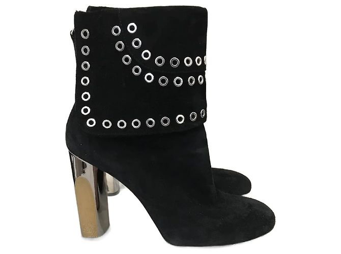 ALEXANDER MCQUEEN Bottines T.EU 36.5 Suède