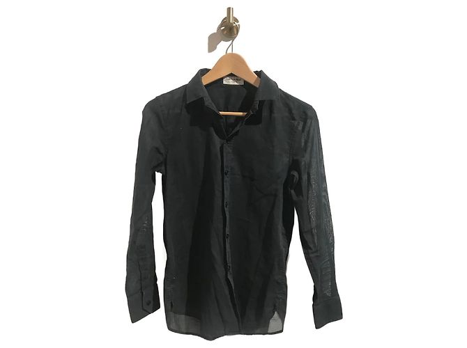 SAINT LAURENT Top T.Internazionale M Cotone Nero