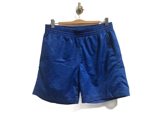 LOUIS VUITTON Bademode T.Internationales L-Polyester Blau