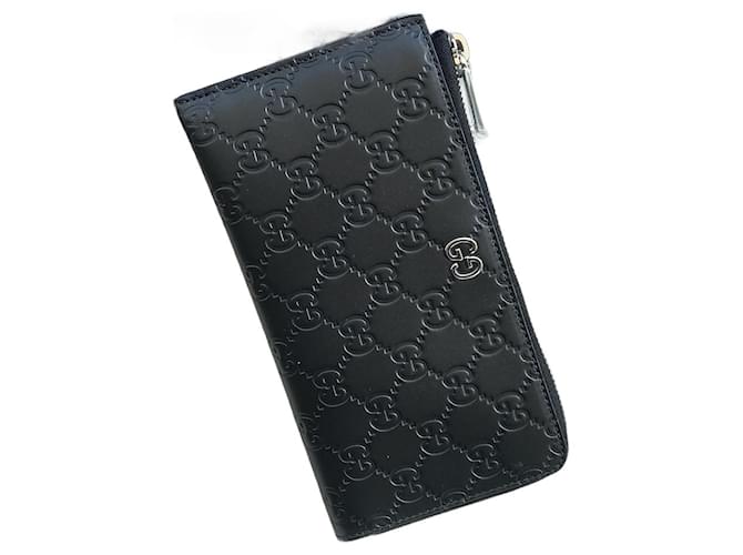 GUCCI  Wallets T.  Leather Black  ref.827586