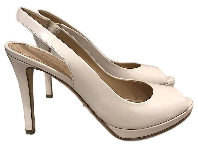 SERGIO ROSSI Absätze T.EU 35.5 Leder Beige