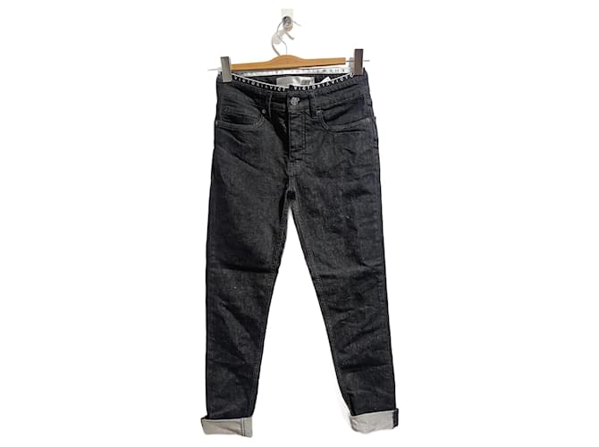 VICTORIA BECKHAM Jeans T.US 26 cotton Nero Cotone  ref.827628