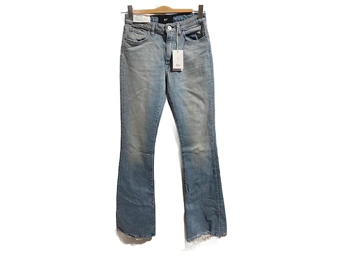 Autre Marque 3x1  Jeans T.US 26 Baumwolle Blau  ref.827633
