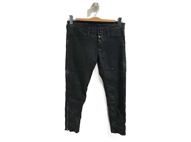 HUDSON  Jeans T.US 28 cotton Black  ref.827835
