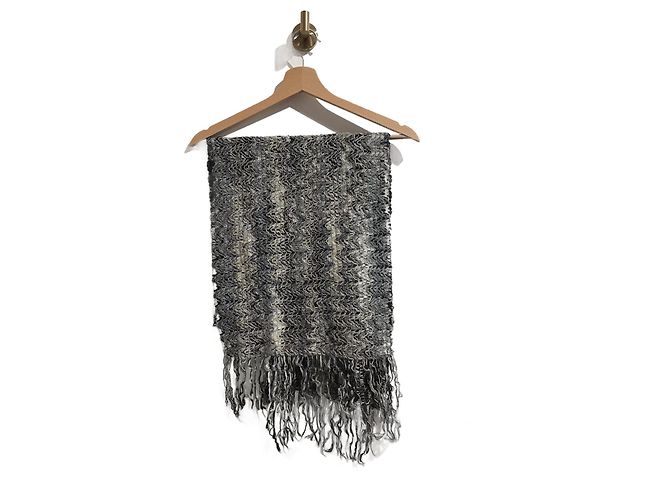 Cachecóis MISSONI T. Lã Cinza
