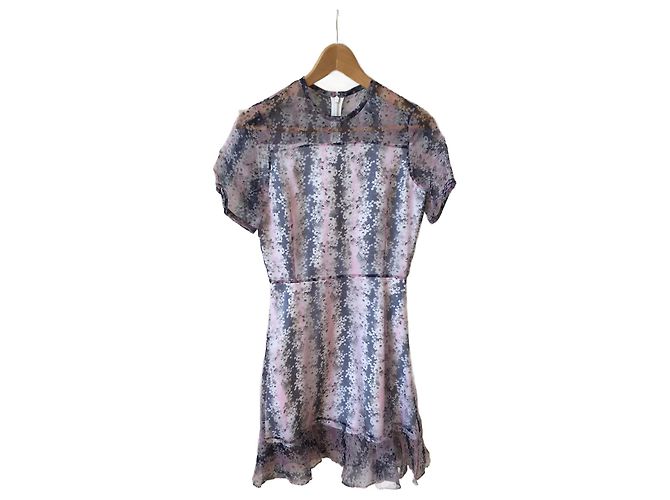 Vestido CARVEN T.FR 34 Seda Multicolor