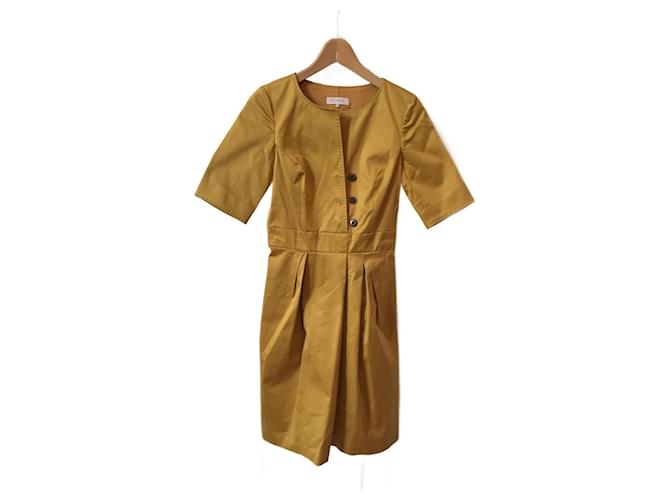 DICE KAYEK  Dresses T.International S Cotton Yellow  ref.827914