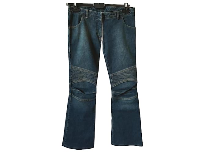 BALMAIN  Jeans T.fr 36 cotton Blue  ref.827989