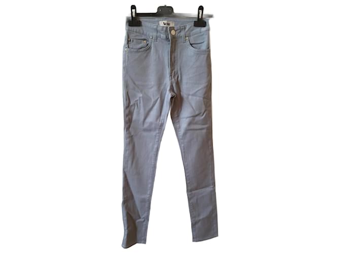 ACNE STUDIOS  Jeans T.US 26 cotton Blue  ref.827995