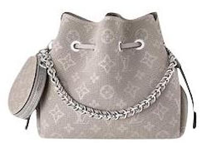 Louis Vuitton LV Bella Mahina new Grey Leather  ref.828019