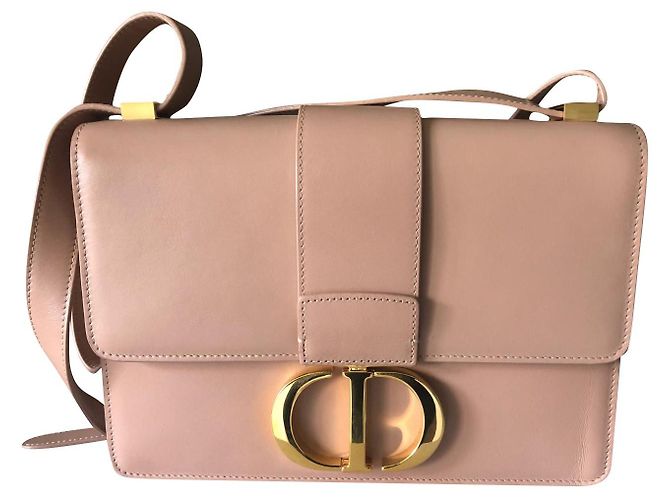 30 Montaigne Bolso de mano Dior Montaigne 30 de piel rosa