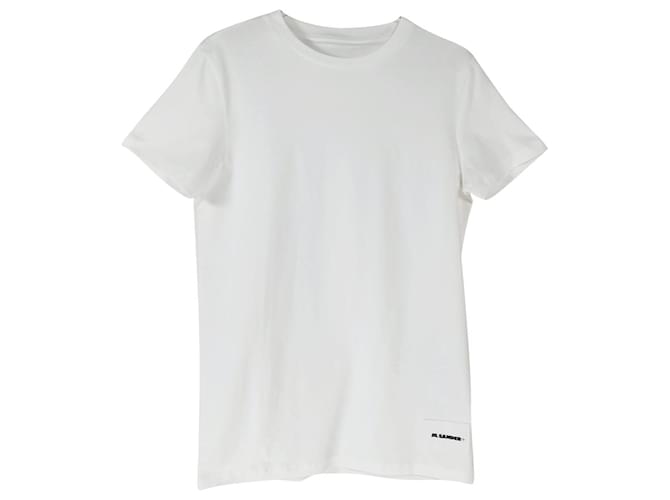 Jil Sander Shirts White Cotton  ref.828183