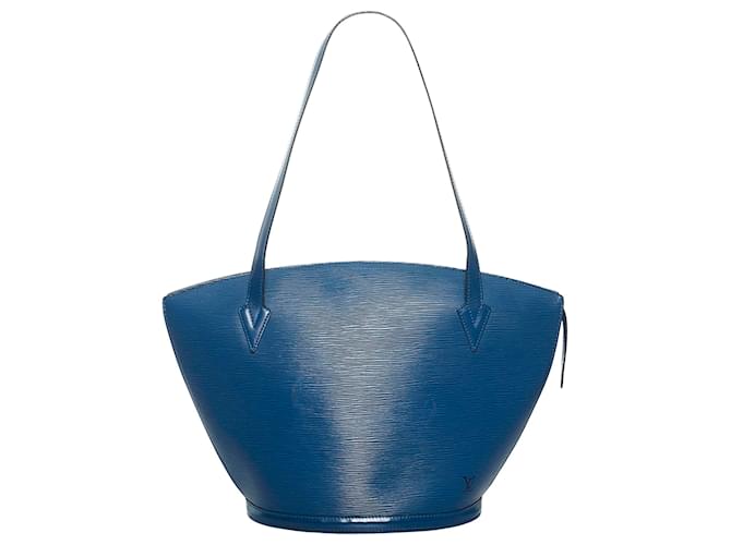 Louis Vuitton Saint Jacques Blue Leather  ref.828199