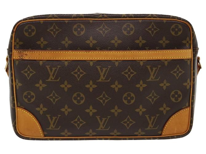 Louis Vuitton Trocadéro Brown Cloth  ref.828522
