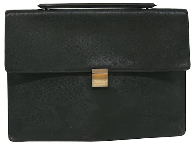 Louis Vuitton Black Leather  ref.828749