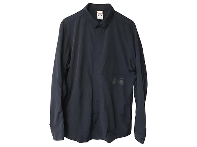 Nikelab ACG Shirt Jacket in Black Nylon  ref.828754