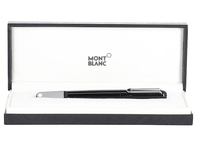 Penna da scrittura Montblanc M Roller in resina nera Nero Acrilico  ref.828768