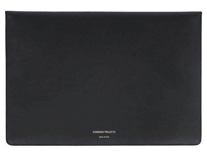 Autre Marque Common Projects Leather Case  Black  ref.828770