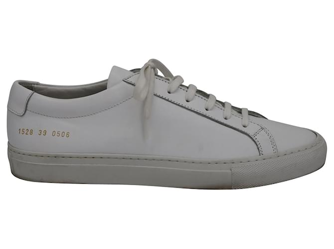 Autre Marque Common Projects Original Achilles Low-Top Sneakers in White Leather  ref.828784