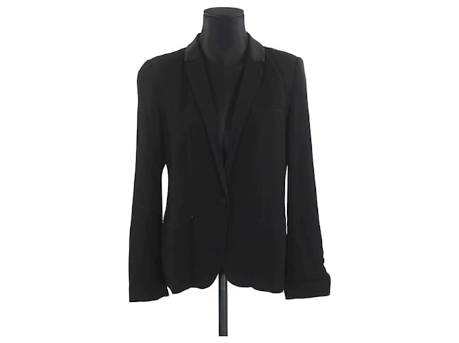 Ba Sh Ba sh jacket 36 Black Viscose ref.828842 Joli Closet