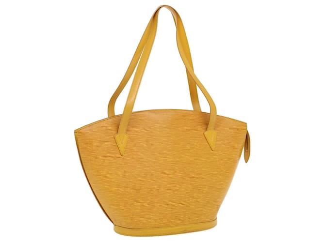 LOUIS VUITTON Epi Saint Jacques Shopping Shoulder Bag Yellow M52269 auth 36870 Leather  ref.828864