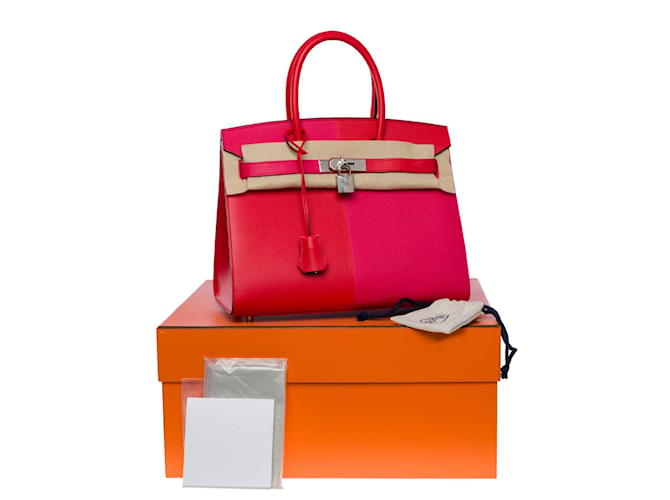 Hermès Hermes Birkin handbag 30 limited edition Casaque in Heart