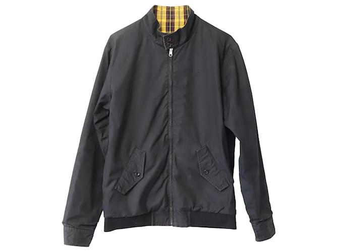 Supreme Reversible Harrington Jacket in Black Cotton  ref.829182